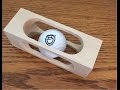Mystery Golf Ball in a Block of Wood (WoodLogger.com)