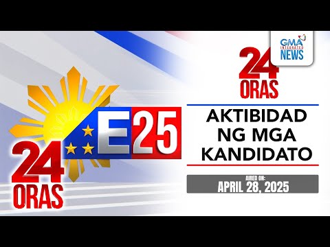 #Eleksyon2025 - Aktibidad ng senatorial candidates (April 28, 2025) | 24 Oras