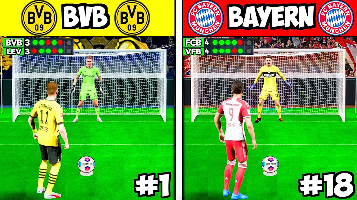 Ich habe 1 ELFMETERSCHIEßEN mit JEDEM BUNDESLIGA TEAM gewonnen! 👀🏆
