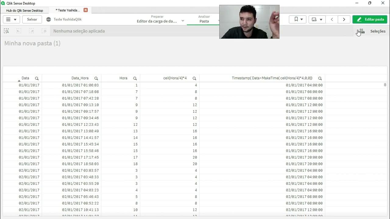 Criar intervalo de hora em datetime com Qlik Sense YouTube