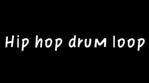 Hip hop drum beat //Copyright Free music loop//FLT SOUND EFFECTS