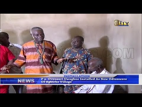 benin city to lagos flight Pa. Ovenseri Uwagboe installed as new Odionwere of Egbirhe Village