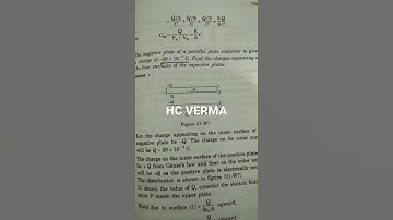 #ytshorts HC Verma Electrostatics#HCVERMA#hcv #12boards#jeemains#neet#iit #jeeadvance#viral#shorts