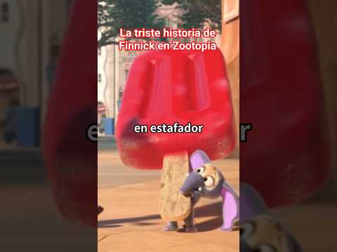 La triste historia de Finnick en Zootopia #zootopia