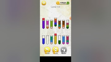 How to complete Advance 115 Level Bottle sort puzzle game 2023