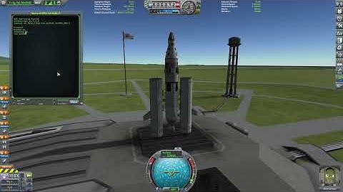KSP kOS Fully Automated Mun Mission