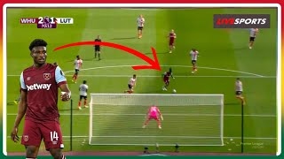 WEST HAM 3-1 LUTON || KUDUS MOHAMMED PROVIDES AMAZING ASSIST AND MISSES BIG CHANCE