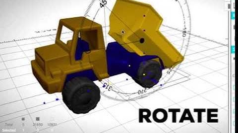 How To Rotate in SelfCad