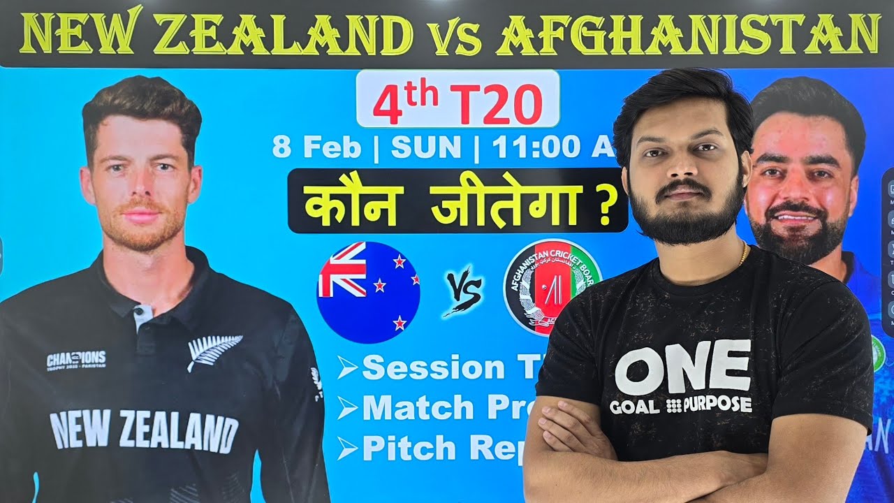New Zealand vs Afghanistan 🔥 World Cup 4th Match | Full Match Preview & Prediction | NZ vs AFG Match