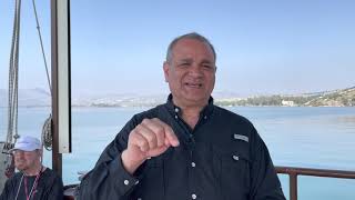 Learning to live Jesusly with Joe Amaral on the Sea Of Galilee: 2 of 12