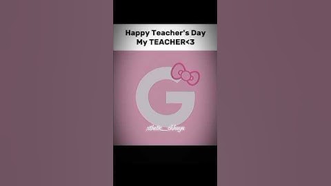 Happy Teacher