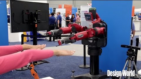 Robot imitates human motion with help from LabVIEW