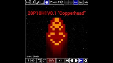 How to make 28P10H1V0.1 "Copperhead" spaceship - Conway