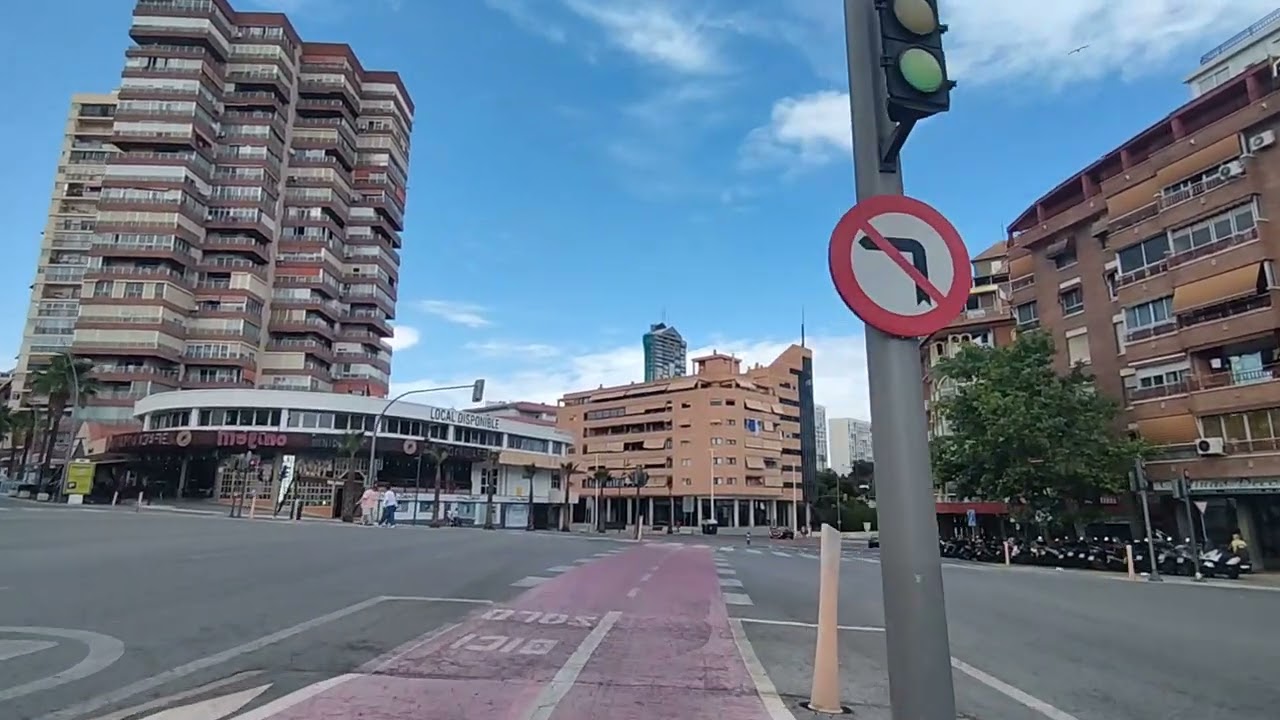 Av Jaime primero Benidorm 🇪🇦 amenaza de lluvia ⛈️😂😂😂