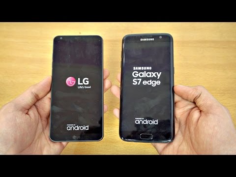 LG G6 vs Samsung Galaxy S7 Edge - Speed Test! (4K)