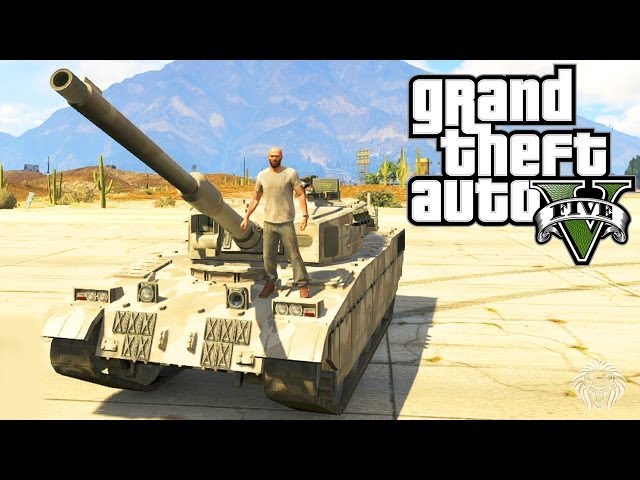 GTA 5 military base location and how to steal the Rhino tank, fighter jet,  attack chopper and Titan explained