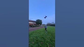 traxxas rustler front flip landing