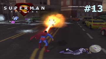 Superman Returns (2006) PS2 Walkthrough Part 13 - Metropolis Riots