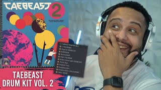 DRUM LOOPS BY J. COLE Producer?! Tae Beast Drum Kit Vol. 2 (Review)