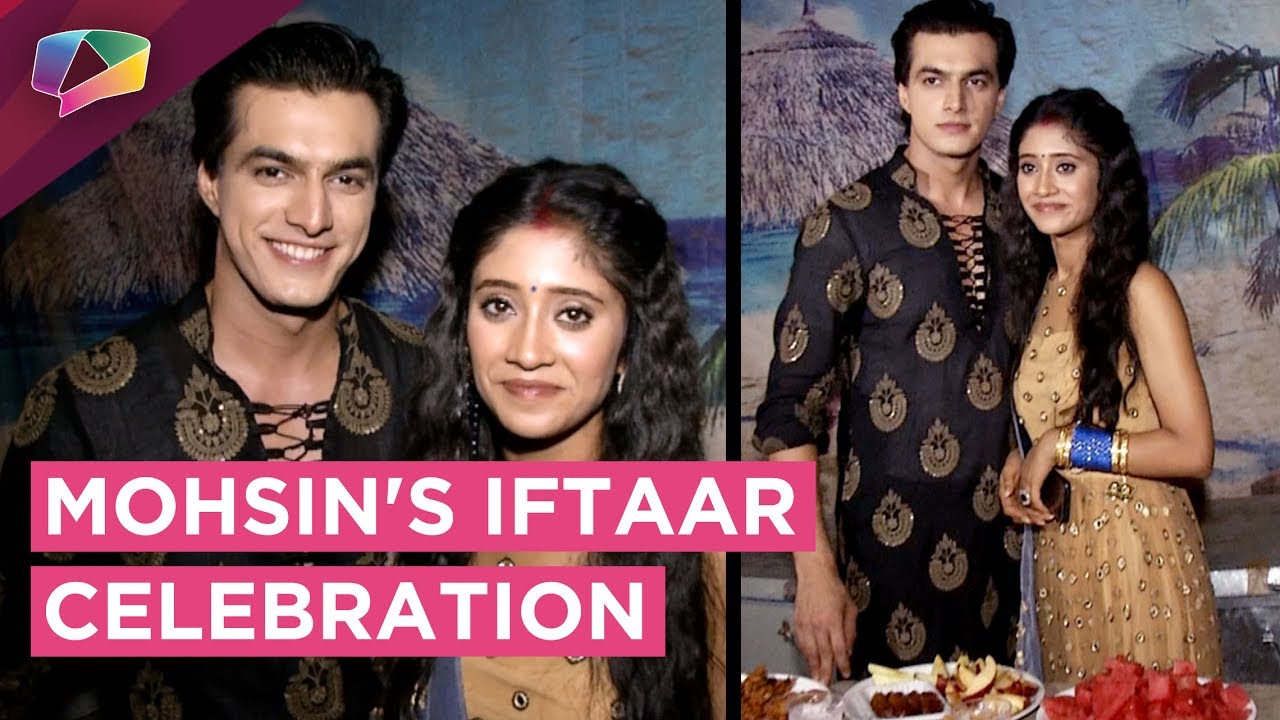 Mohsin Khan Celebrates Iftaar With Shivangi Joshi On The Sets Of Yeh Rishta Kya Kehlata Hai