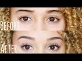 My Natural Eyebrow Routine! (Tweezing, Shaving, + Fill-in)