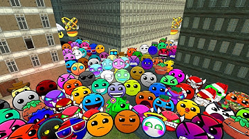 Lobotomy Dash and Geometry Dash Nextbots Family Chase me in Garry