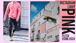 INSTAGRAM LIGHT PINK FILTER TUTORIAL | GRNGO TRIES TO VLOG screenshot 4