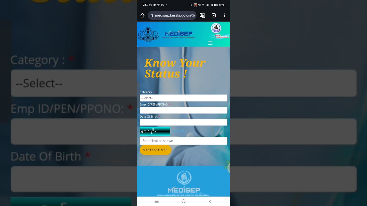 Medisep Status Checking 2025