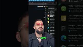 Unlock AI Coding Power with Claude in VS Code #shorts