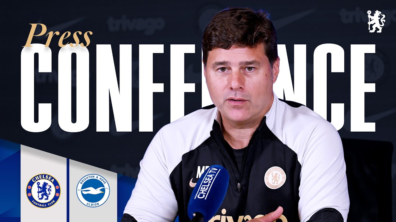 Chelsea press conference LIVE - Mauricio Pochettino on Brighton, Reece  James and injury news 