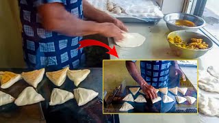 How to Make Sri Lankan Vegetable Roti - Elawalu Roti Street Food Skills