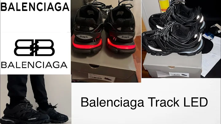 Balenciaga Track LED sneaker review!