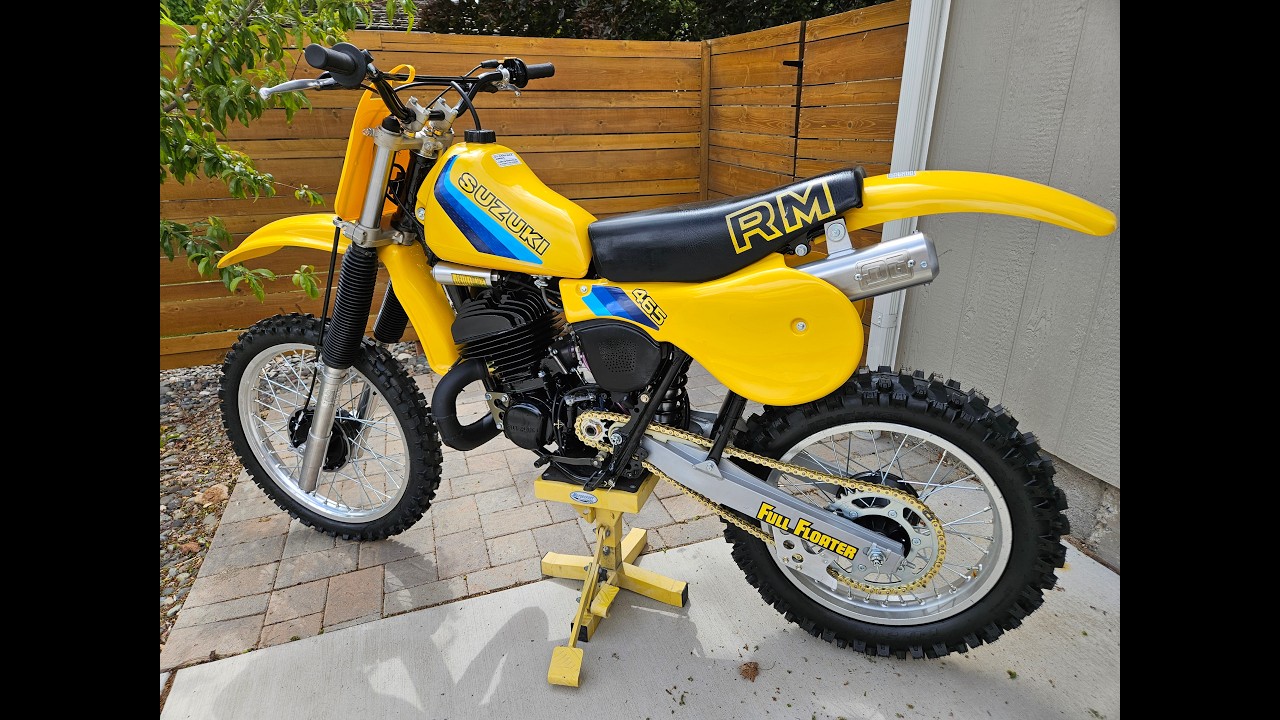 JT'S Custom's 82 RM465 Restoration Part 4 - YouTube