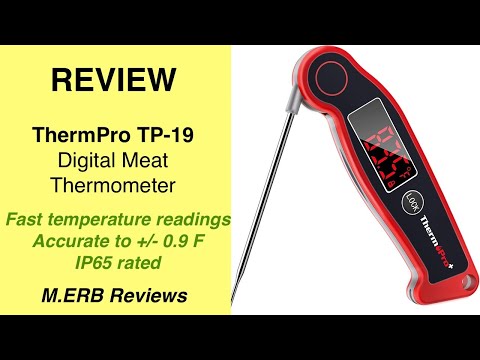 Review ThermPro TP-19 Digital Meat Thermometer 