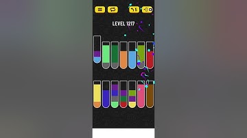 Water sort puzzle Level 1217