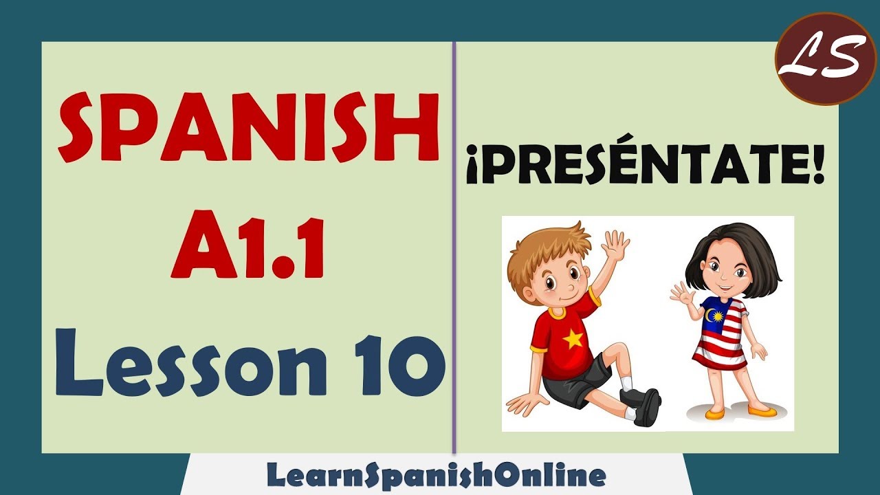 personal presentation in spanish