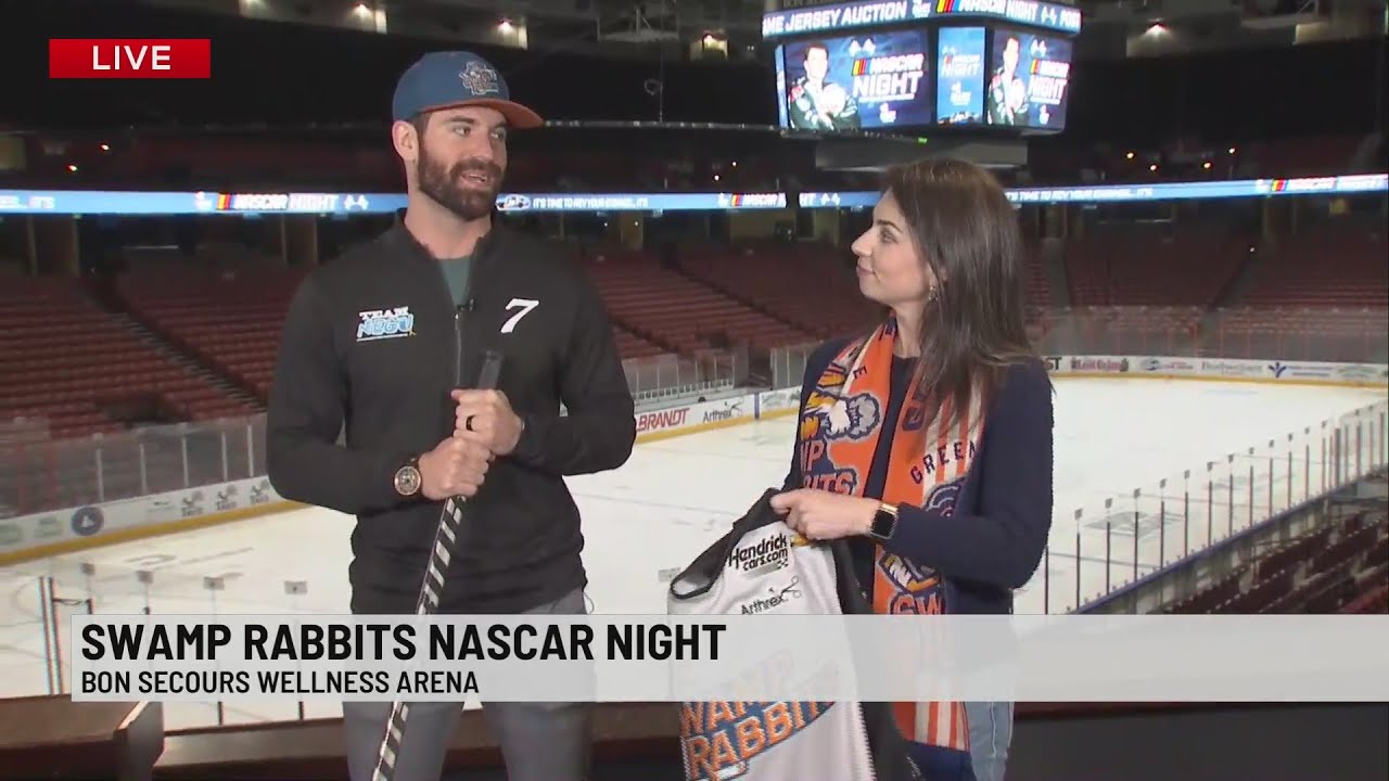 Swamp Rabbit Nc Swamp Rabbits host NASCAR night, Clemson Carolina club game at the Well ...