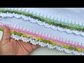 BICO DE CROCHÊ PARA PANO DE PRATO FÁCIL E RÁPIDO 🌸