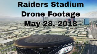 This is some drone footage of the las vegas raiders stadium
construction site taken on may 28, 2018. shut down for memorial day.
gives a muc...