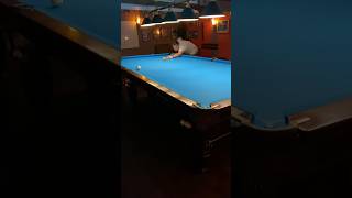 Красивый удар в русском бильярде.#billiards #8ballpool #tricks #trickshots #бильярд #русскийбильярд