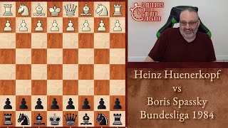 Thumbnail for Five Minutes with Ben: Heinz Huenerkopf vs Boris Spassky, Bundesliga 1984
