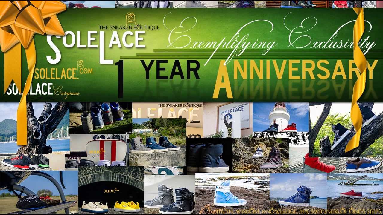SoleLace The Sneaker Boutique 1-year Anniversary Promotion Advertisement [Radio]