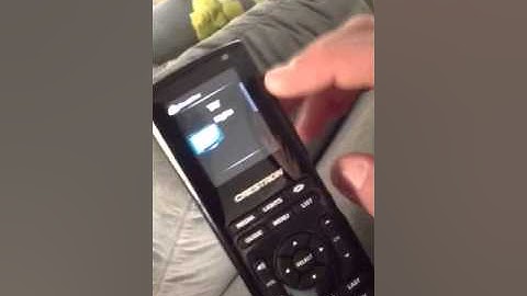 How to use the Creston remote