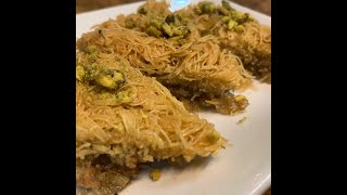 How To Make Kataifi Baklava