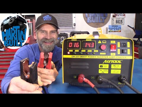 Autool EM325 Portable Welder, Battery Charger and Jump Starter Operation Instructions