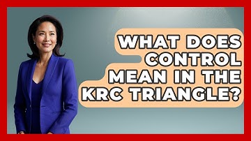 What Does Control Mean In The KRC Triangle? - Scientology Answered