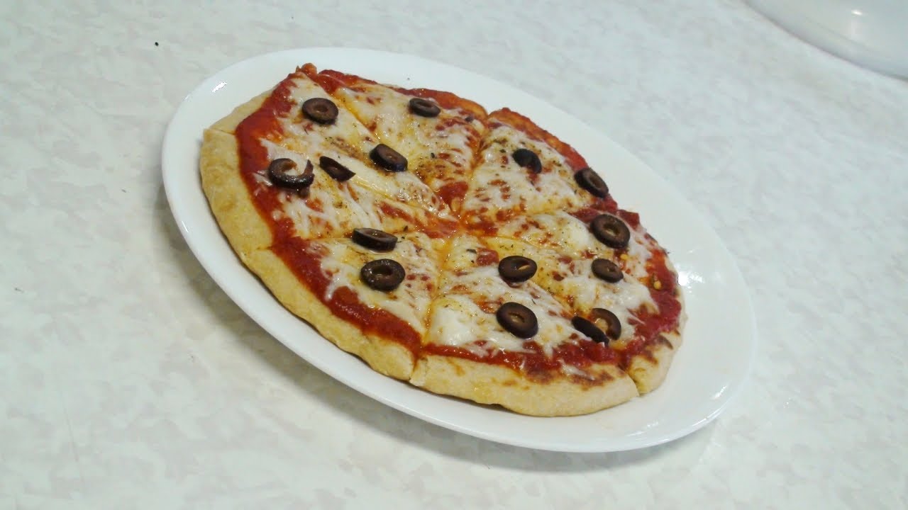 No Oven Pizza - Stove top Pizza - Video recipe by Bhavna | Bhavna