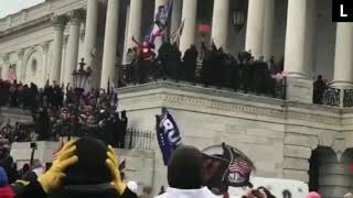 Сторонники Трампа ворвались в Капитолий/Trump supporters burst into the Capitol