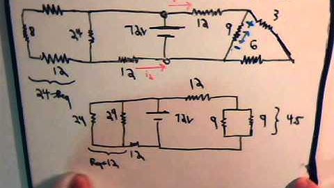 Electrical Circuits Video #9: Simple Direct Current Circuit Example #2