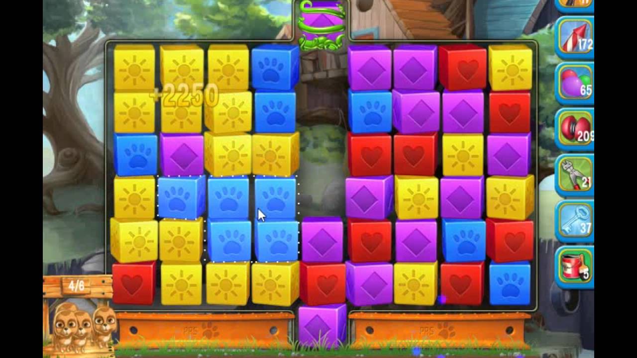 Pet Rescue Saga level 1406 NEW 😈 ►TOBIAS DEAMON◄